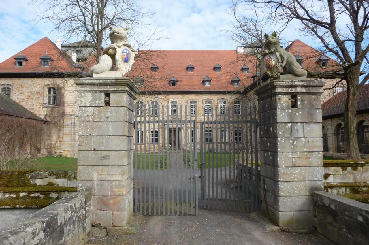 Ferienzimmer Im Schloss Burgpreppach ภายนอก รูปภาพ